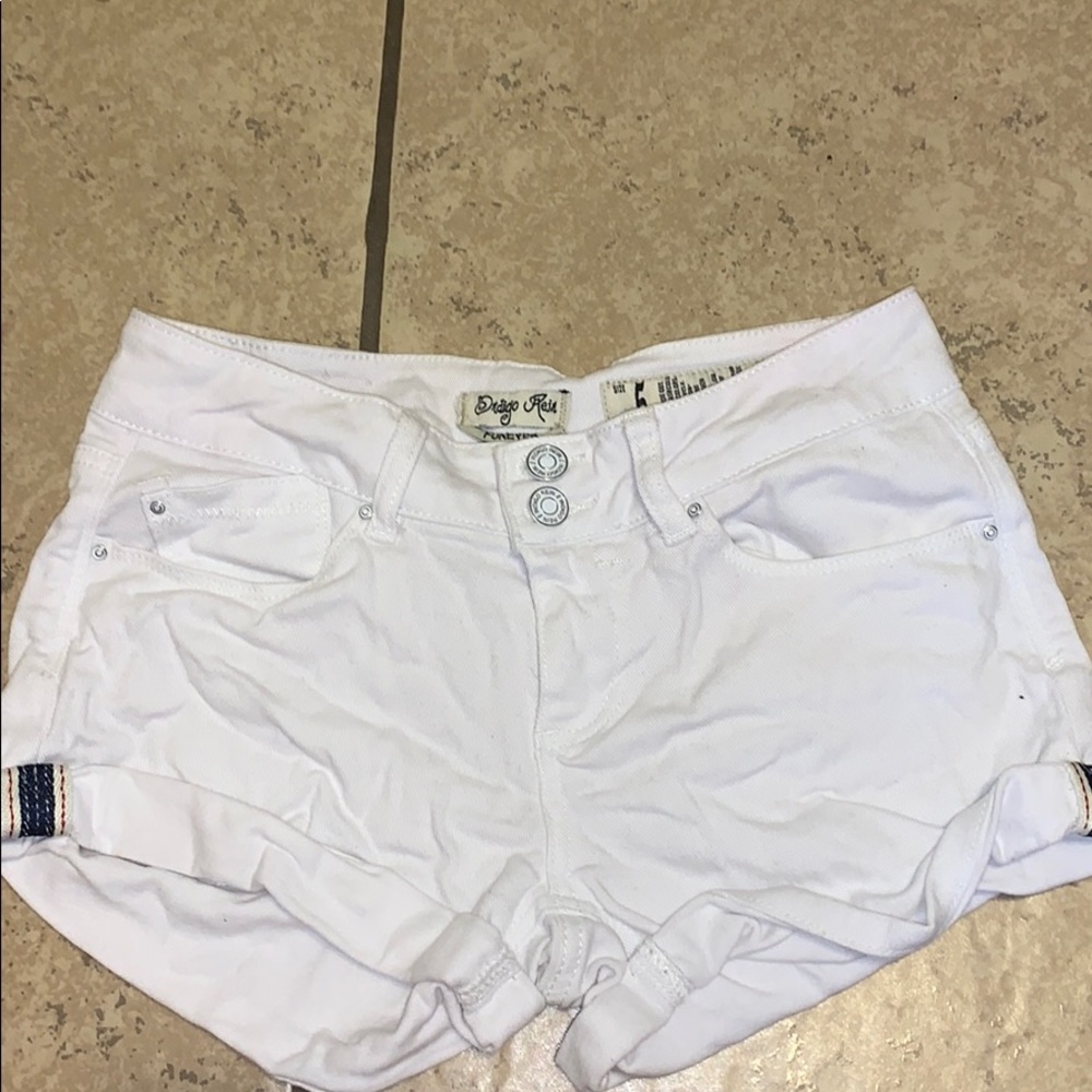 White shorts